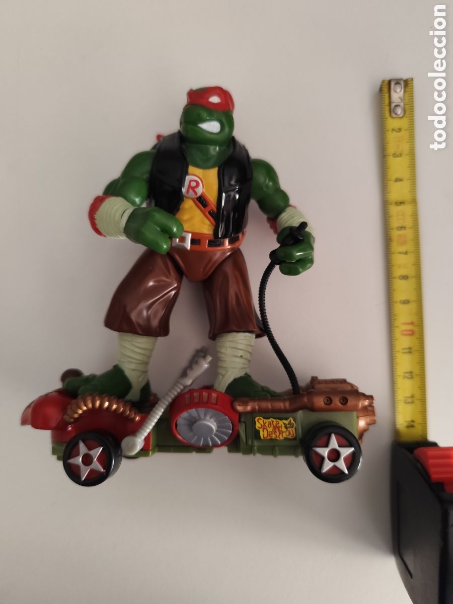 Figuras y mu&ntilde;ecos Tortugas Ninja: &laquo;Raphael&raquo; Tortuga Ninja sobre monopat&iacute;n - Foto 5