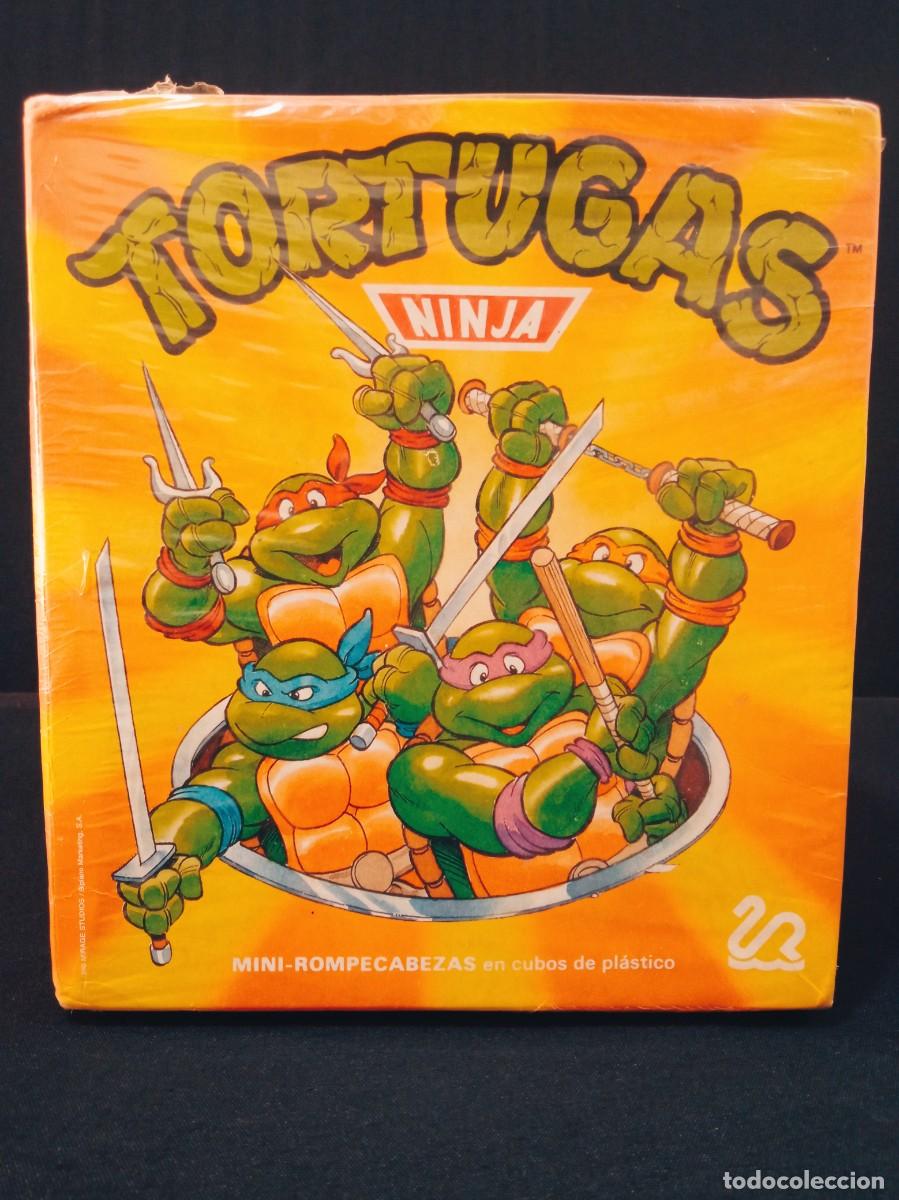Figuras y mu&ntilde;ecos Tortugas Ninja: MINI ROMPECABEZAS, TORTUGAS NINJA, DALMAU CARLES, A&Ntilde;O 1990, PRECINTADO.