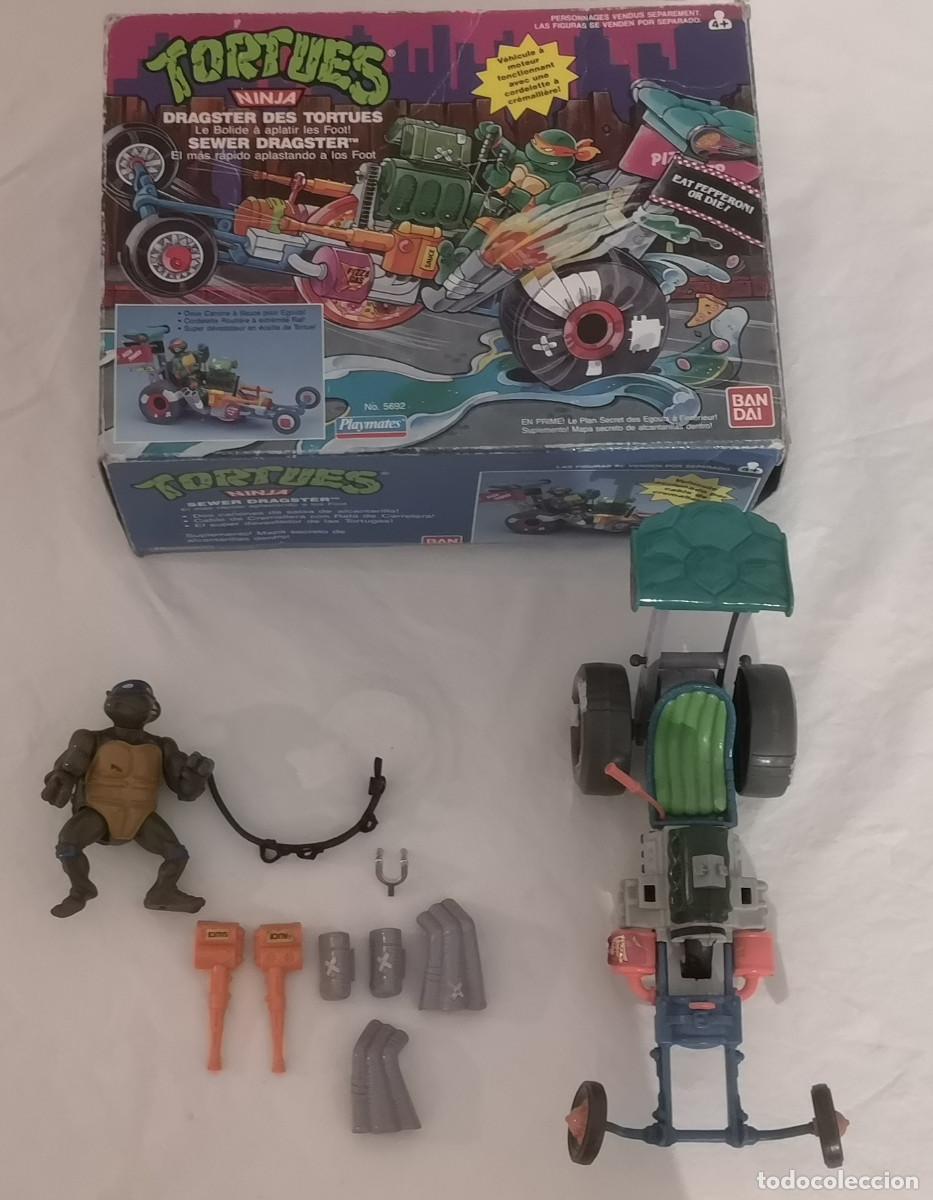 Figuras y mu&ntilde;ecos Tortugas Ninja: TORTUGAS NINJA SEWER DRAGSTER BANDAI A&Ntilde;OS 90