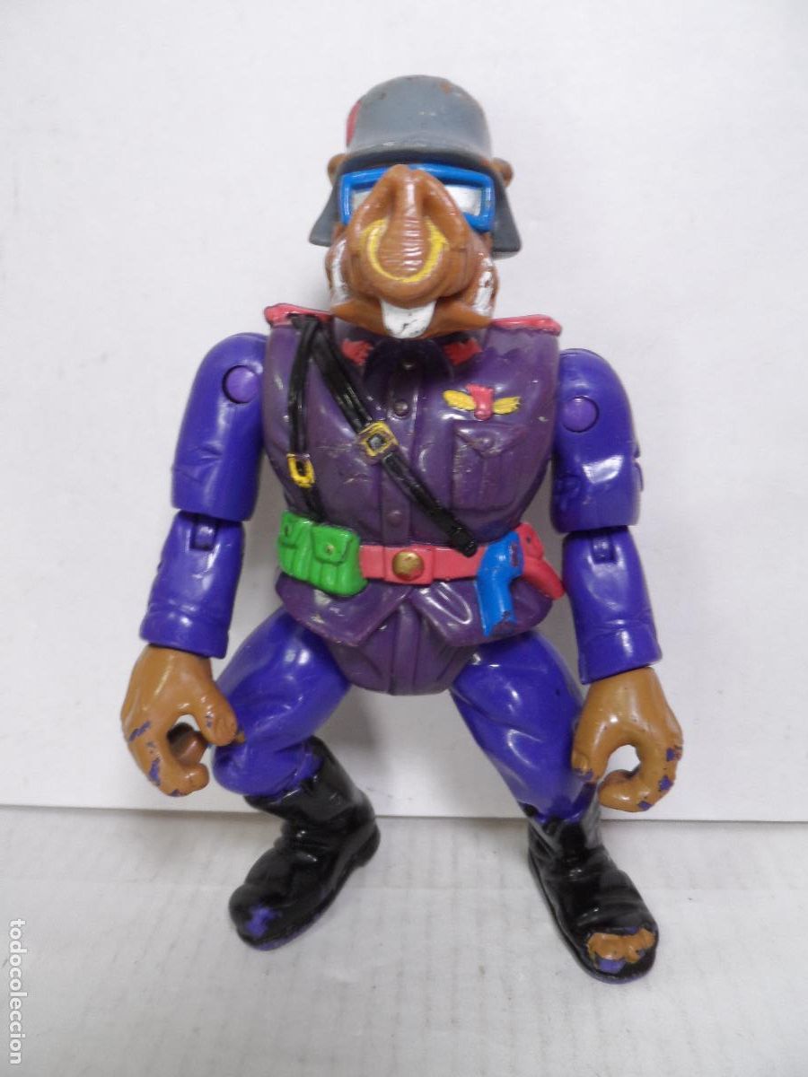 Figuras y mu&ntilde;ecos Tortugas Ninja: FIGURA TMNT BEBOP PRIVATE PORKCHOP (BEBOP MILITAR) 1992 PLAYMATES