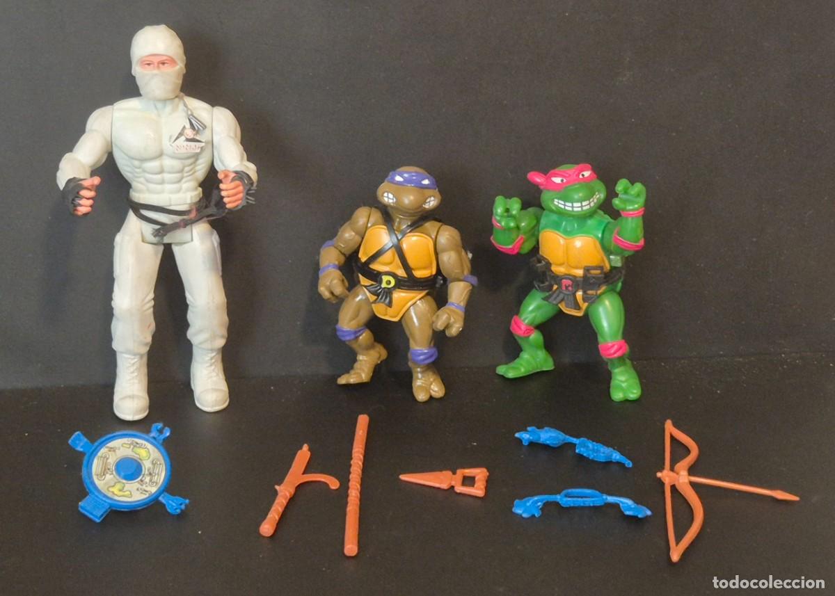 Figuras y mu&ntilde;ecos Tortugas Ninja: LOTE FIGURAS Y COMPLEMENTOS TORTUGAS NINJA
