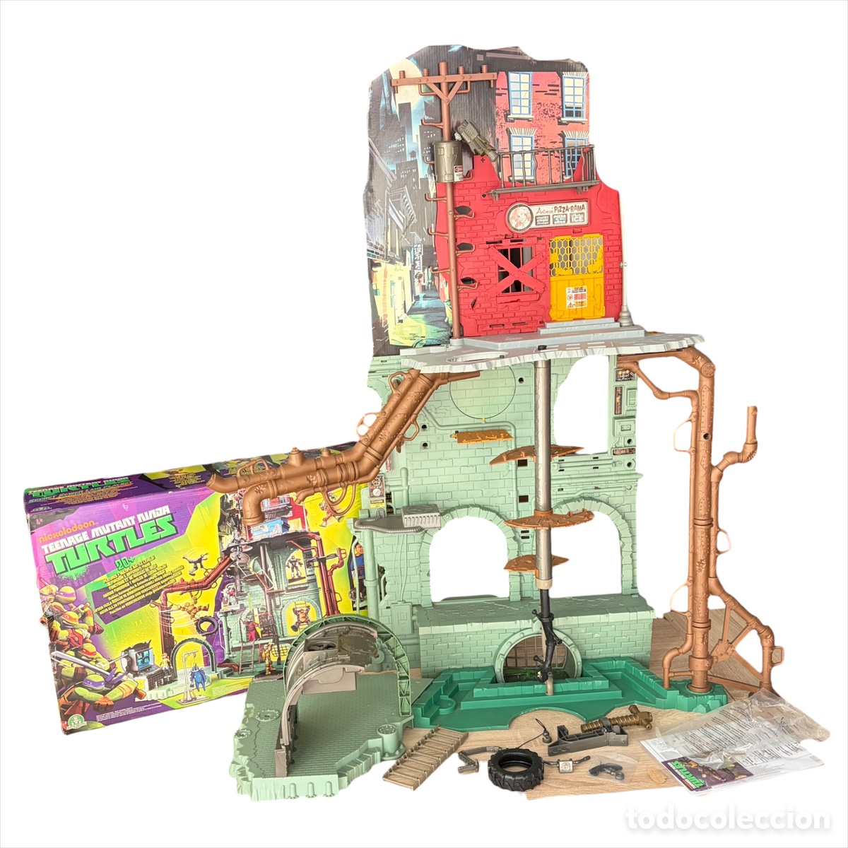 Figuras y mu&ntilde;ecos Tortugas Ninja: Secret Sewer Lair Playset Tortugas Ninja TMNT Teenage Mutant Turtles