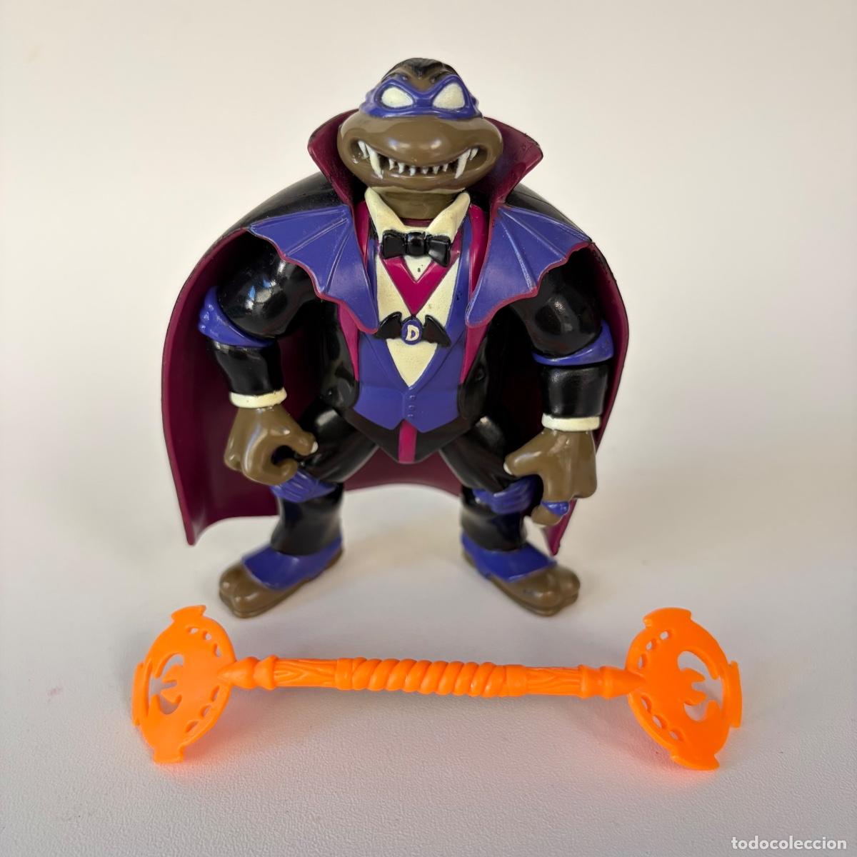 Figuras y mu&ntilde;ecos Tortugas Ninja: figura mu&ntilde;eco Donatello Dracula Tortugas Ninja TMNT Playmates 1993 Teenage Mutant Turtles