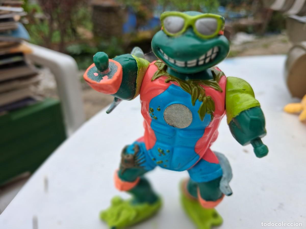 Figuras y mu&ntilde;ecos Tortugas Ninja: Tortuga Ninja - Mirage Playmates 1990 - Solo le falta un brazo
