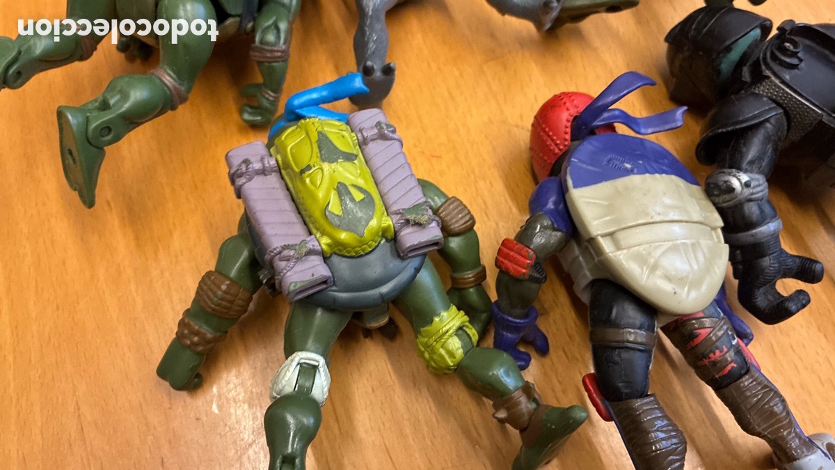 Figuras y mu&ntilde;ecos Tortugas Ninja: Lote de 6 Torrugas Ninja - Foto 8
