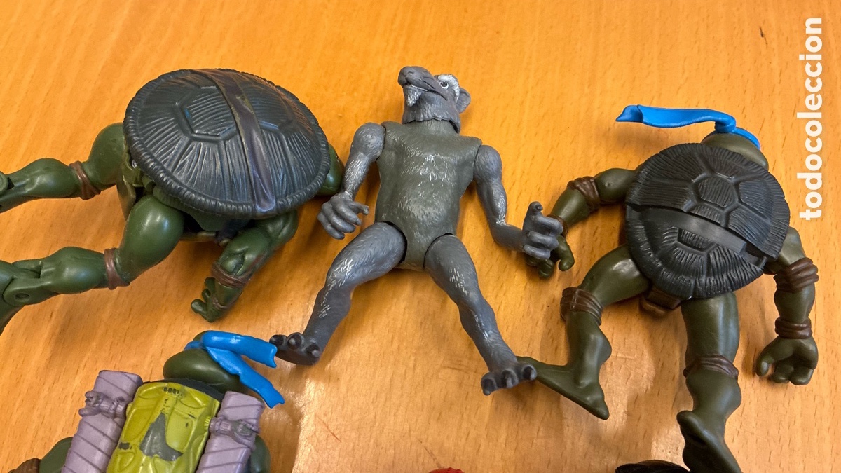 Figuras y mu&ntilde;ecos Tortugas Ninja: Lote de 6 Torrugas Ninja - Foto 10
