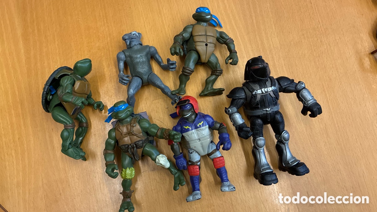 Figuras y mu&ntilde;ecos Tortugas Ninja: Lote de 6 Torrugas Ninja