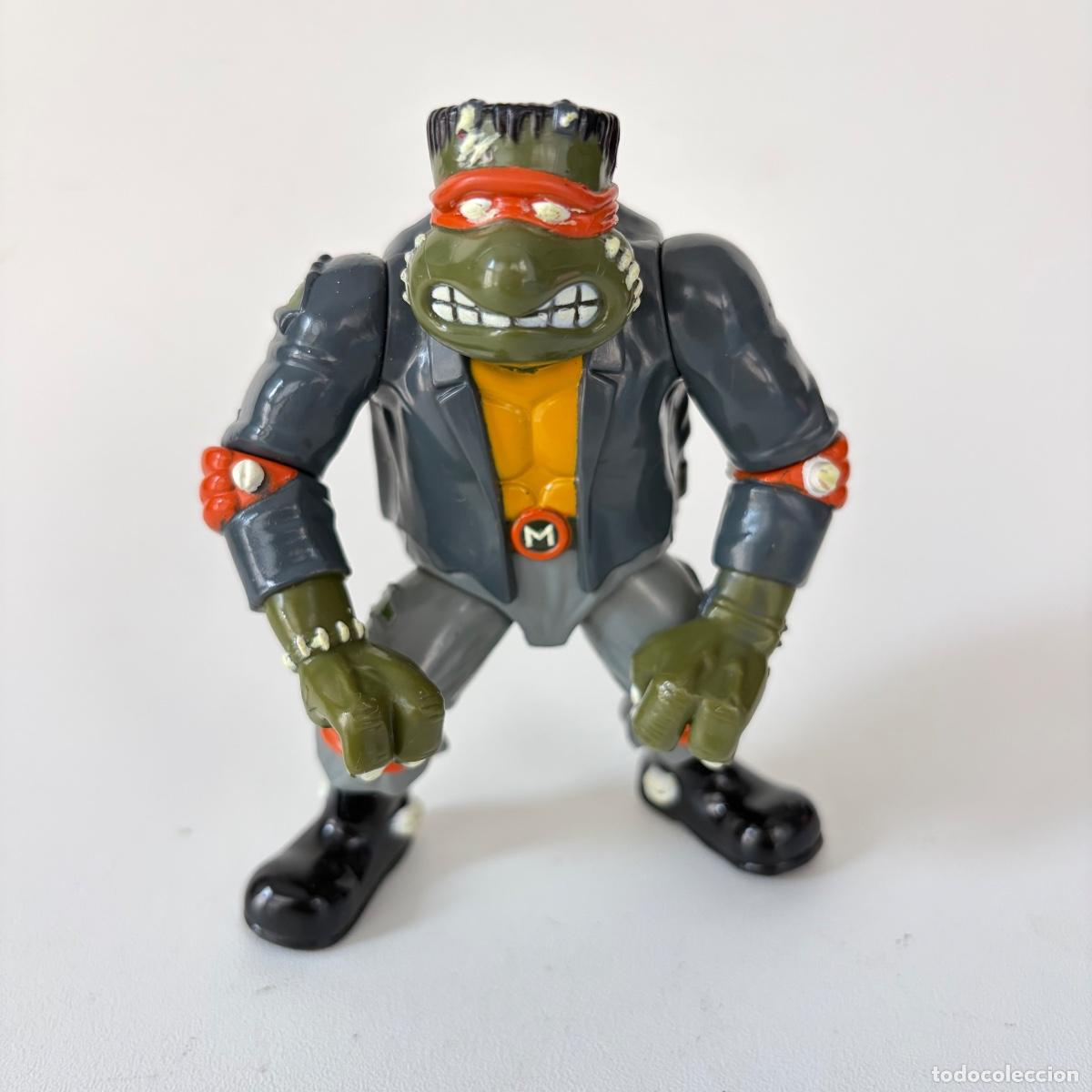 Figuras y mu&ntilde;ecos Tortugas Ninja: figura mu&ntilde;eco Michelangelo Frankenstein TMNT Tortugas Ninja Playmates 1993 teenage mutant turtles