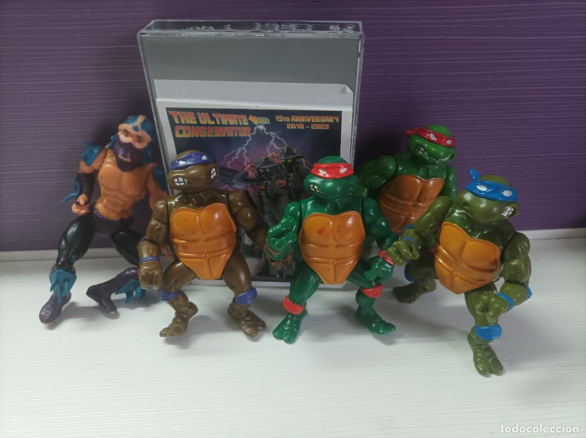 Figuras y mu&ntilde;ecos Tortugas Ninja: lote 5 figuras de accion tortugas ninja shredder vintage