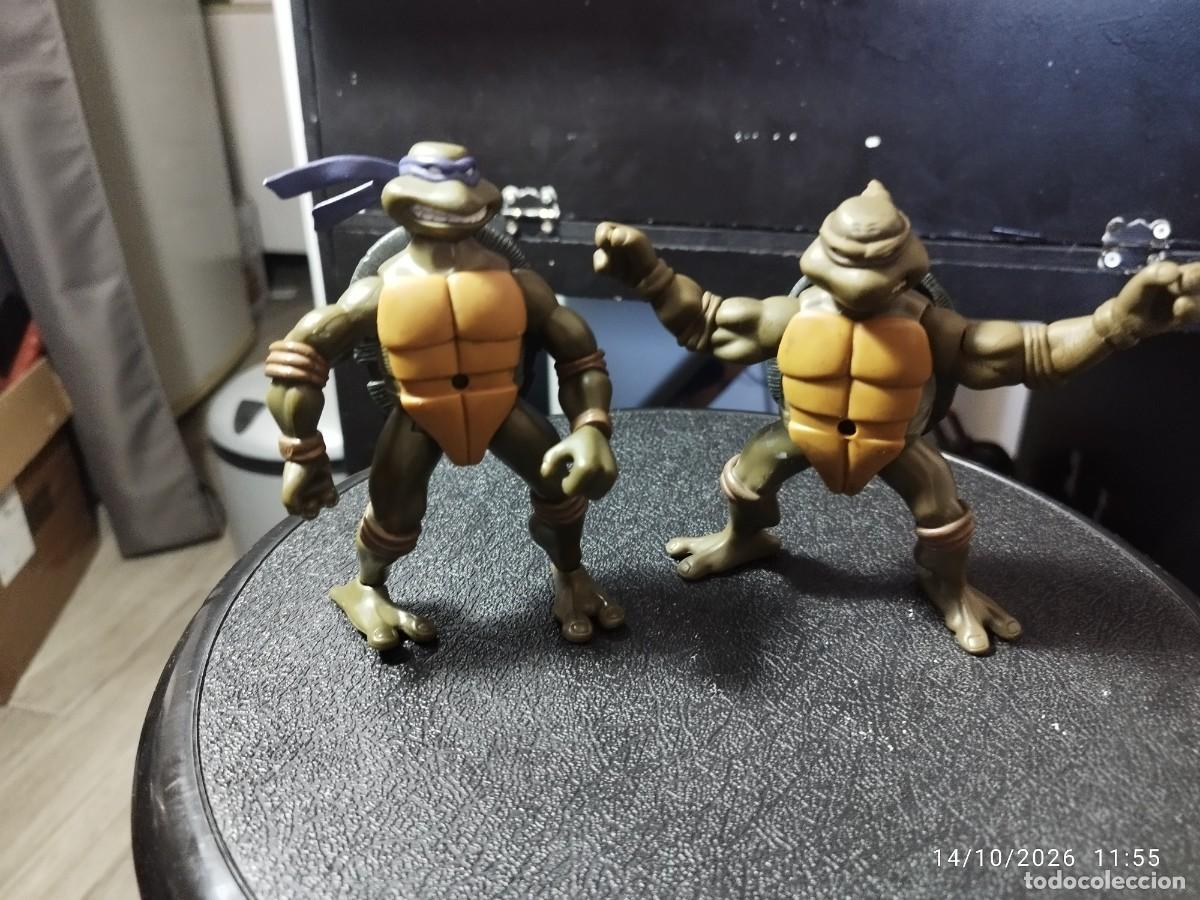 Figuras y mu&ntilde;ecos Tortugas Ninja: 2 Figuras Tortugas Ninja
