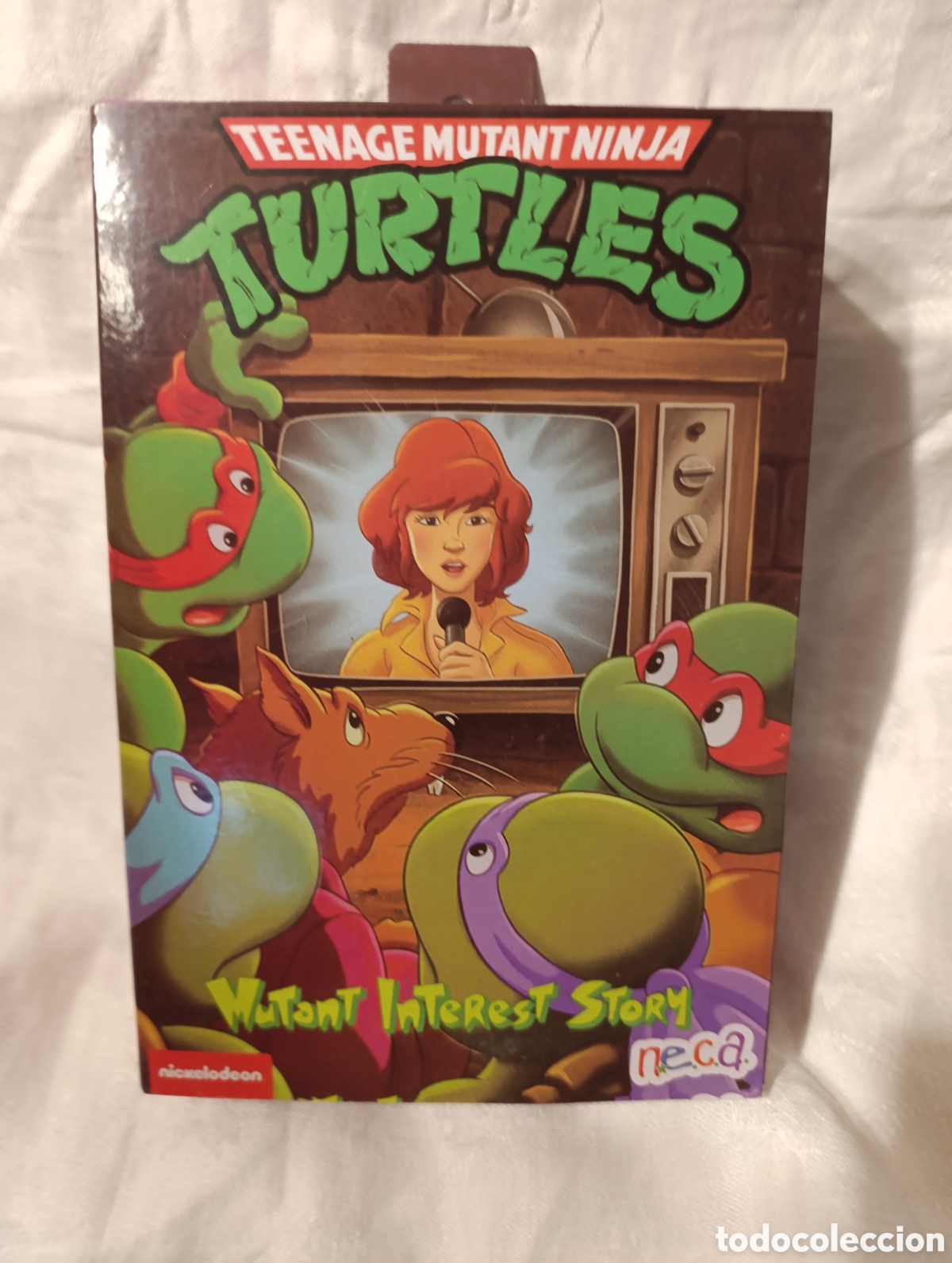 Figurines et Jouets Tortues Ninja: Figura NECA Tortugas Ninja April O'Neil Ultimate Nueva