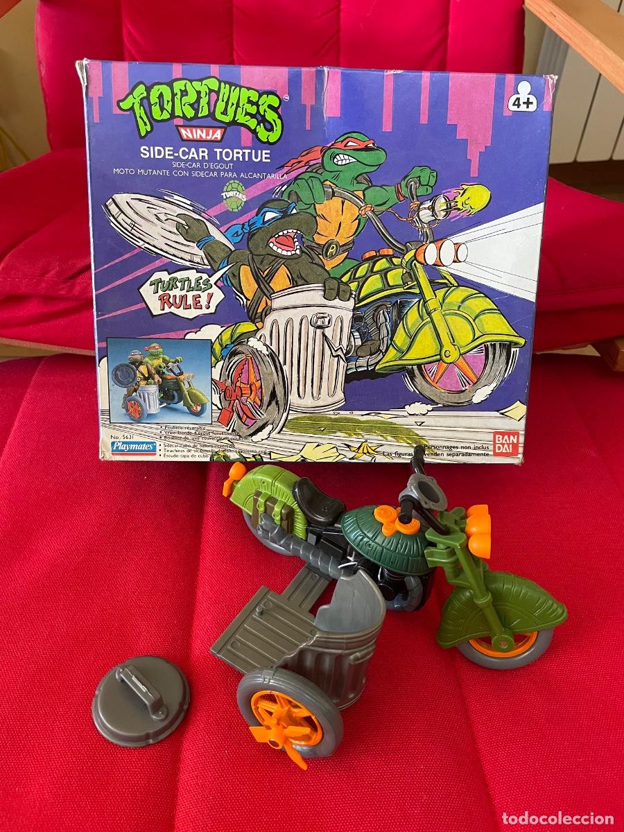 Figuras y mu&ntilde;ecos Tortugas Ninja: Moto Sidecar Tortugas Ninja