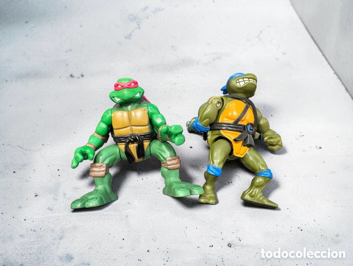 Figuras y mu&ntilde;ecos Tortugas Ninja: Lote 2 tortugas ninjas - Foto 3