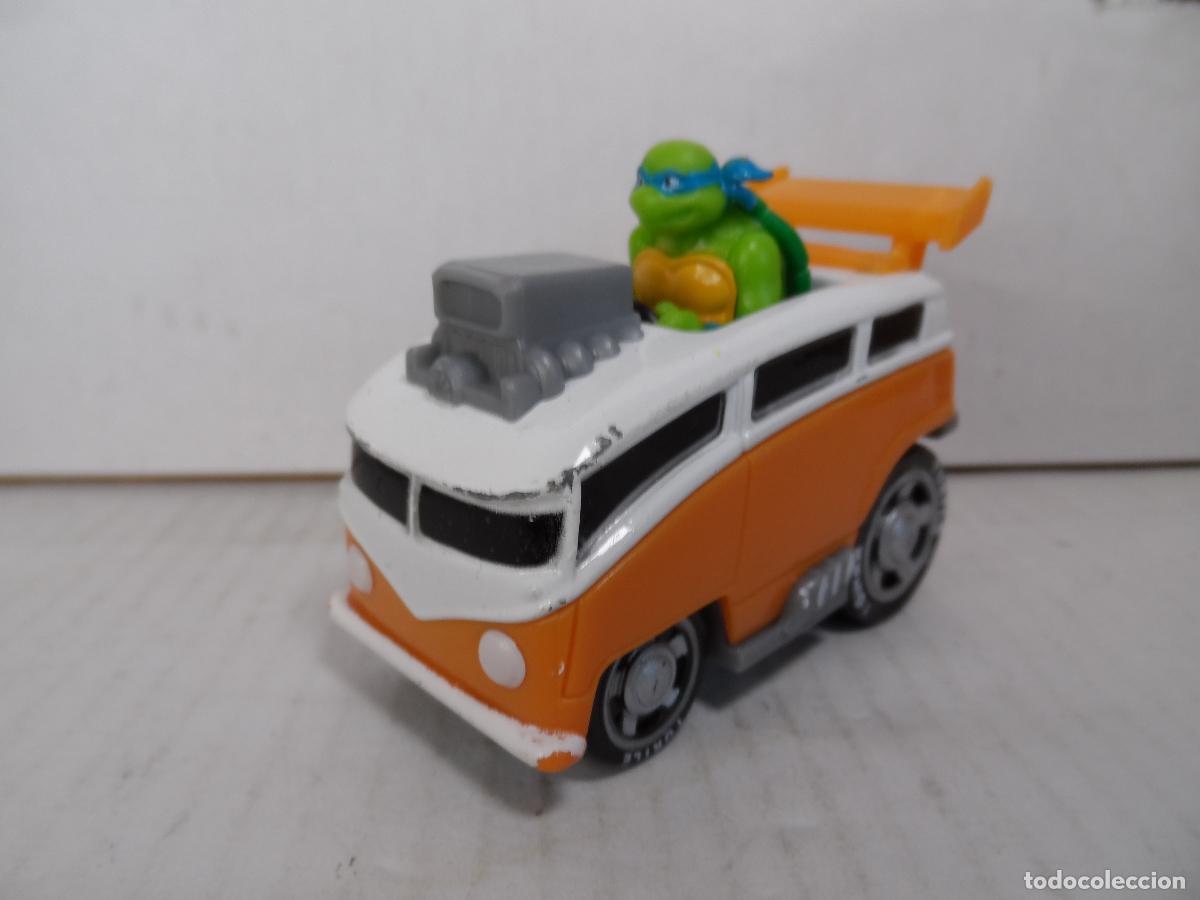 Figuras y mu&ntilde;ecos Tortugas Ninja: FIGURA TMNT SHELL RIDERS LEONARDO FUNRISE