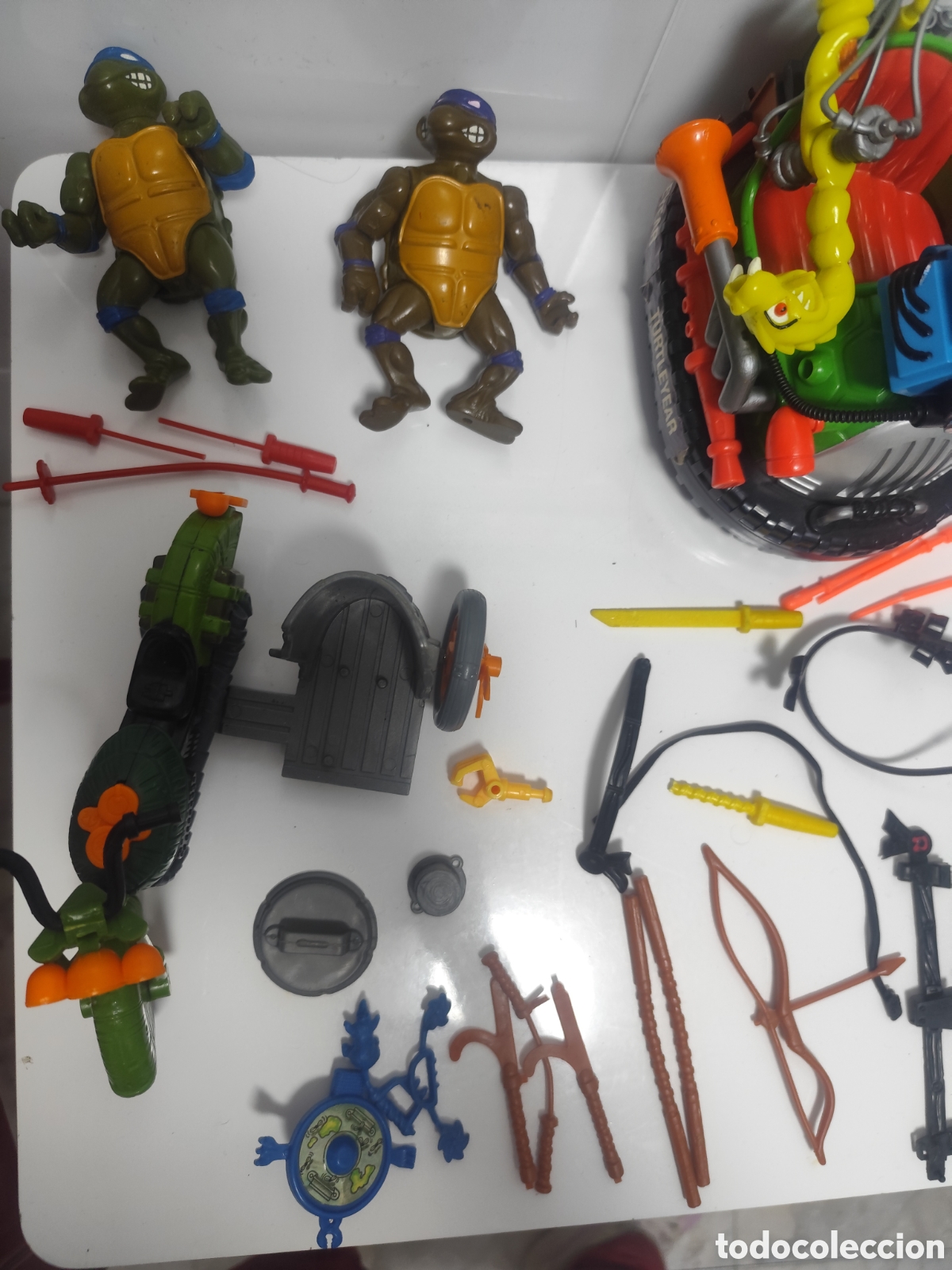 Figuras y mu&ntilde;ecos Tortugas Ninja: Tortugas ninja con accesorios - Foto 2