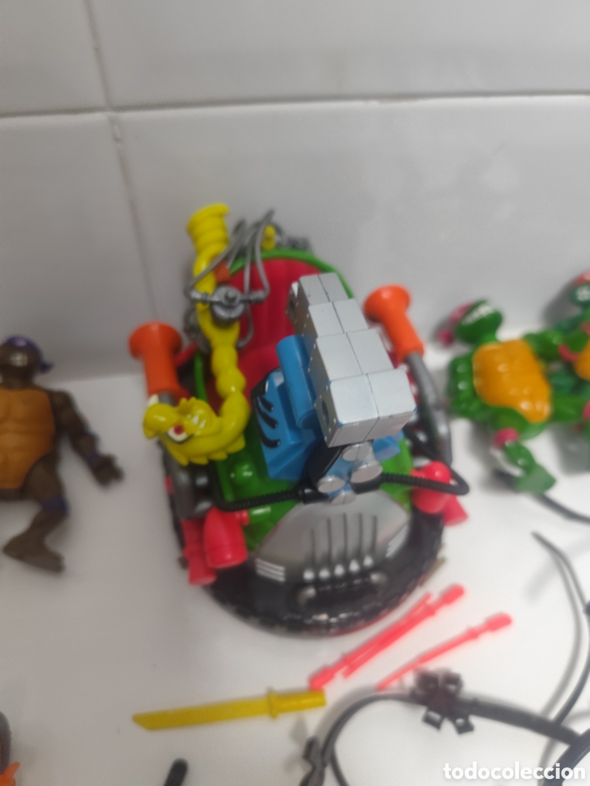 Figuras y mu&ntilde;ecos Tortugas Ninja: Tortugas ninja con accesorios - Foto 4