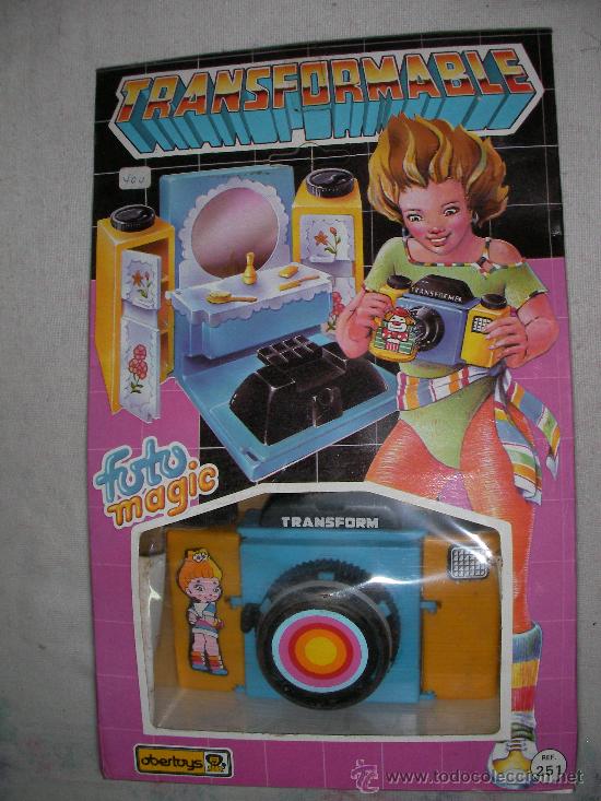 Figuras y mu&ntilde;ecos Transformers: ANTIGUO BLISTER TRANSFORMERS FOTOMAGIC - Foto 1