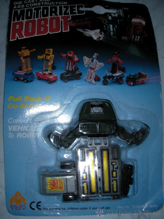 Figuras y mu&ntilde;ecos Transformers: ANTIGUO TRANSFORMER ROBOT MOTORIZADO - Foto 1