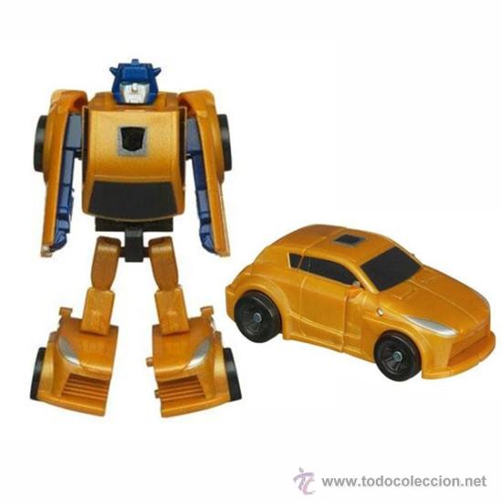 Figuras y mu&ntilde;ecos Transformers: TRANSFORMERS 2010 - GOLD BUMBLEBEE (GOLDBUG) - REVEAL THE SHIELD - NUEVO !! - Foto 4