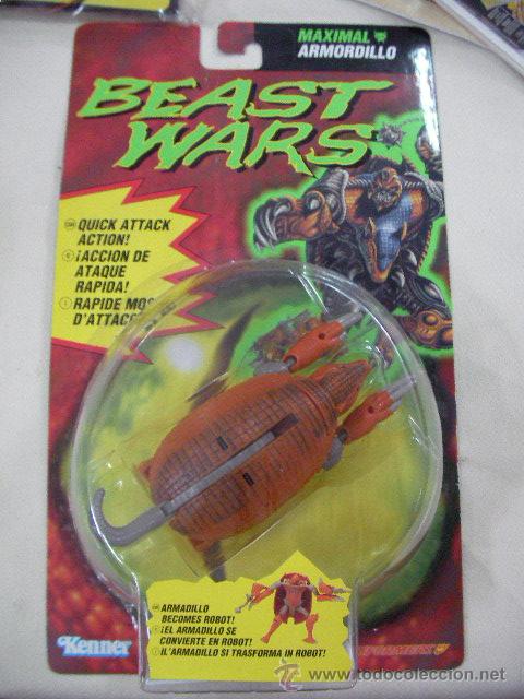 Figuras y mu&ntilde;ecos Transformers: BLISTER NUEVO TRANSFORMERS BEAST WARS ARMADILLO SE TRANSFORMA EN ROBOT - C-3.2 - Foto 1