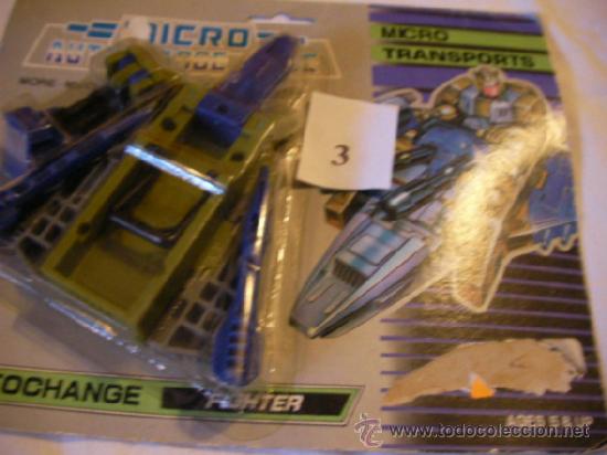 Figuras y mu&ntilde;ecos Transformers: ANTIGUO BLISTER TRANSFORMERS FIGHTER - Foto 1