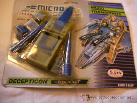 Figuras y mu&ntilde;ecos Transformers: ANTIGUO BLISTER TRANSFORMERS - Foto 1