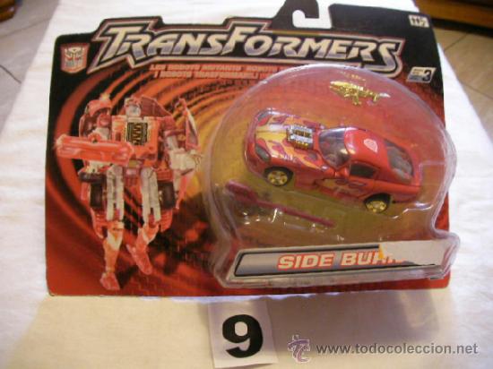 Figuras y mu&ntilde;ecos Transformers: BLISTER DE TRANSFORMERS SIDE BURN - Foto 1