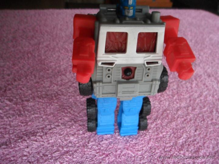 Figuras y mu&ntilde;ecos Transformers: transformers robot-cami&oacute;n antiguo juguete - Foto 3