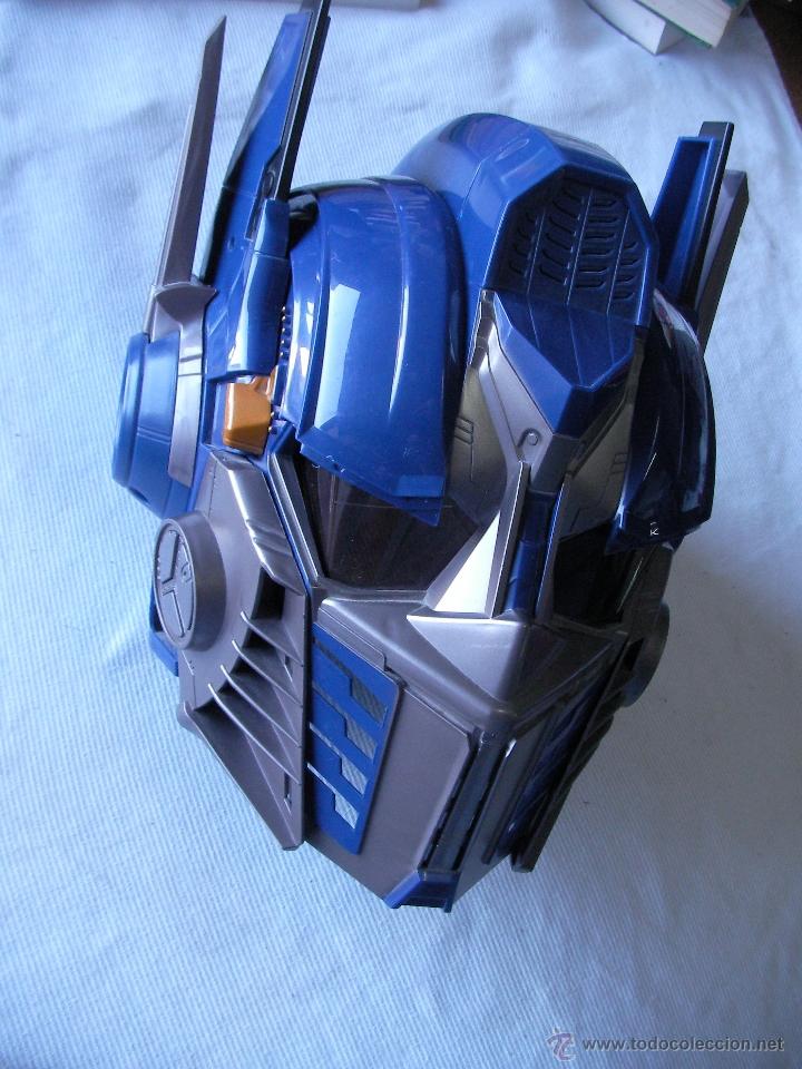 Figuras y mu&ntilde;ecos Transformers: GRAN CASCO TRANSFORMERS OPTIMUS CON SONIDO ORIGINAL EN ESPA&Ntilde;OL - Foto 1