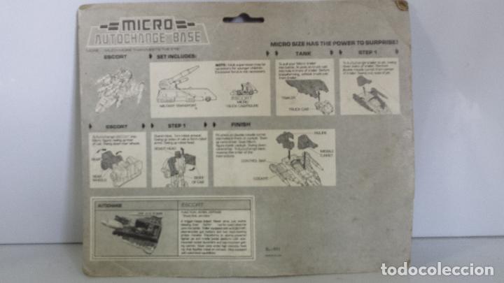 Figuras y mu&ntilde;ecos Transformers: TRANSFORMERS - TRANSPORTE MILITAR - MICRO TRANSPORT ESCORT MICRO AUTOCHANGE BASE - Foto 2