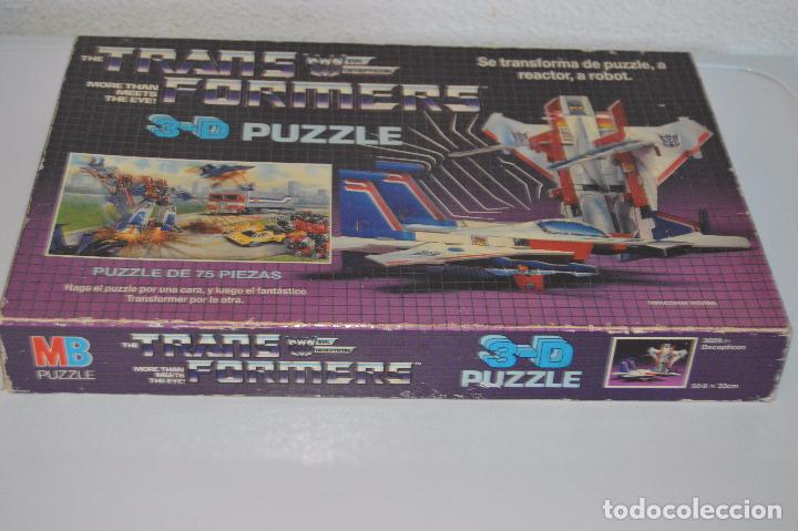 Figuras y mu&ntilde;ecos Transformers: PUZZLE 3D TRANSFORMERS MB decepticons - Foto 3