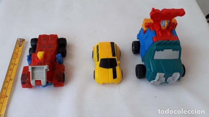 Figuras y mu&ntilde;ecos Transformers: LOTE DE 3 VEHICULOS TRANSFORMERS - Foto 2