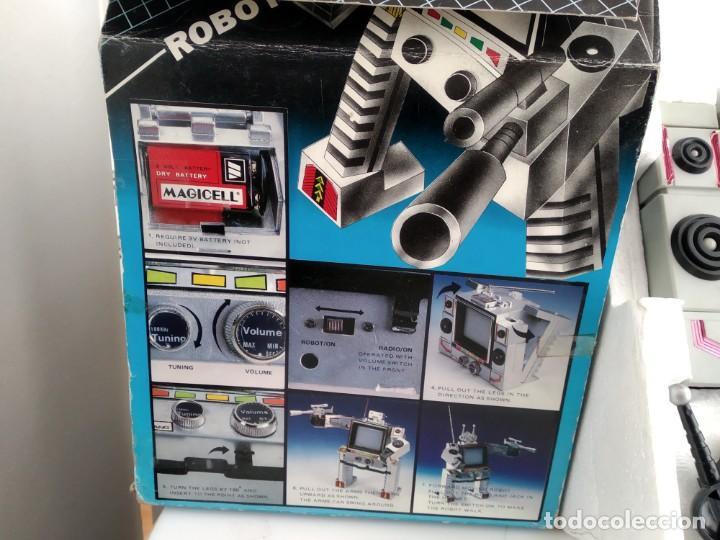 Figuras y mu&ntilde;ecos Transformers: ANTIGUO TELEVISOR TRANSFORMES  TV  WALKING ROBOT - Foto 5