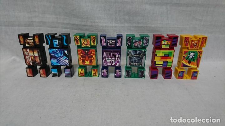 Figuras y mu&ntilde;ecos Transformers: LOTE DE 7 ROBOT NAKNAK DE HASBRO 2002 - Foto 4