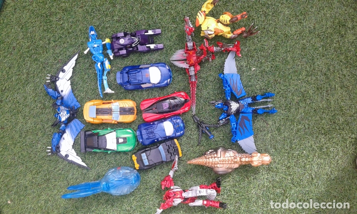 Figuras y mu&ntilde;ecos Transformers: Lote Transformers y Dinobots - Foto 1