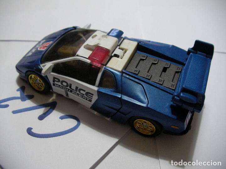 Figuras y mu&ntilde;ecos Transformers: ANTIGUO TRANSFORMERS COCHE POLICIA - Foto 2