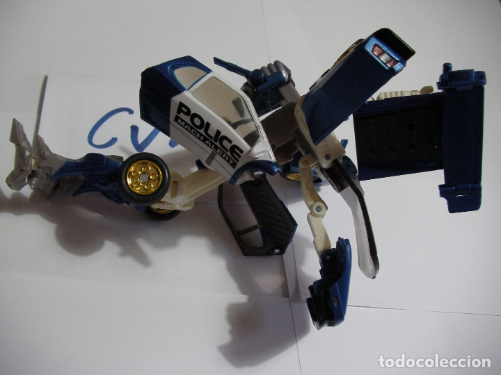 Figuras y mu&ntilde;ecos Transformers: ANTIGUO TRANSFORMERS COCHE POLICIA - Foto 4