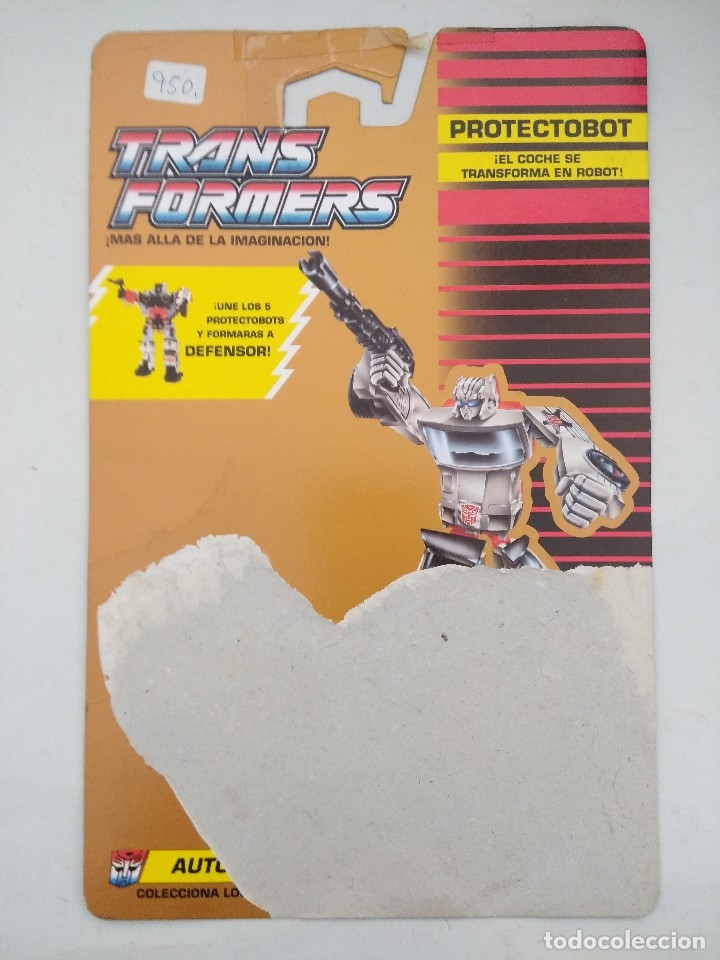 Figuras y mu&ntilde;ecos Transformers: TRANSFORMERS PROTECTOBOT-STREETWISE/MB ESPA&Ntilde;A 1990. - Foto 1