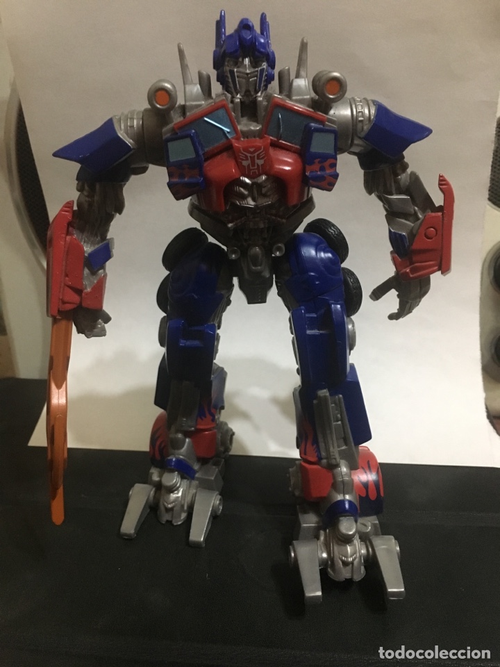 Figuras y mu&ntilde;ecos Transformers: TRANSFORMERS-OPTIMUS PRIME-HASBRO 2011-RARO - Foto 8