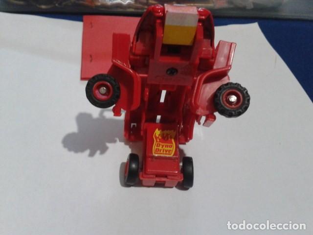 Figuras y Muñecos Transformers: TRANSFORMER MC Toy Dyna-Bot Robot GoBot Red Jeep Action - 1983 Dynabots/Motorized Robots - Foto 3 - 193277317