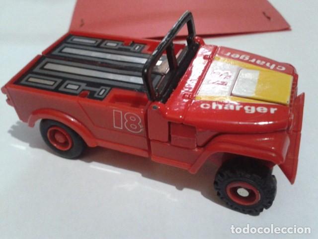 Figuras y Muñecos Transformers: TRANSFORMER MC Toy Dyna-Bot Robot GoBot Red Jeep Action - 1983 Dynabots/Motorized Robots - Foto 7 - 193277317