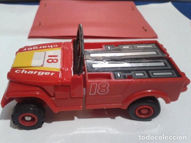 Figuras y Muñecos Transformers: TRANSFORMER MC Toy Dyna-Bot Robot GoBot Red Jeep Action - 1983 Dynabots/Motorized Robots - Foto 8 - 193277317