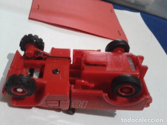 Figuras y Muñecos Transformers: TRANSFORMER MC Toy Dyna-Bot Robot GoBot Red Jeep Action - 1983 Dynabots/Motorized Robots - Foto 10 - 193277317