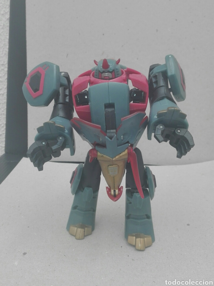 Figuras y mu&ntilde;ecos Transformers: -ROBOT HUMANOIDE TRANSFORMABLE EN ANIMAL ROBOT- TOMI HASBRO 2007 - Foto 7