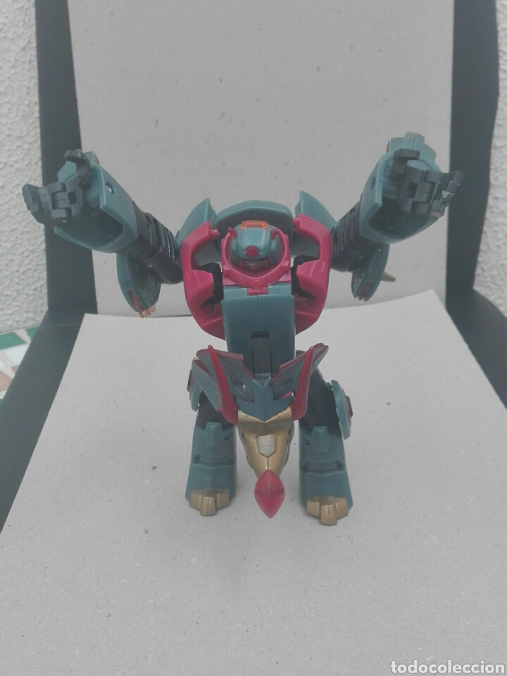 Figuras y mu&ntilde;ecos Transformers: -ROBOT HUMANOIDE TRANSFORMABLE EN ANIMAL ROBOT- TOMI HASBRO 2007 - Foto 9