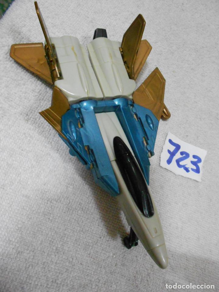 Figuras y mu&ntilde;ecos Transformers: ANTIGUO TRANSFORMERS AVION MILITAR - Foto 2