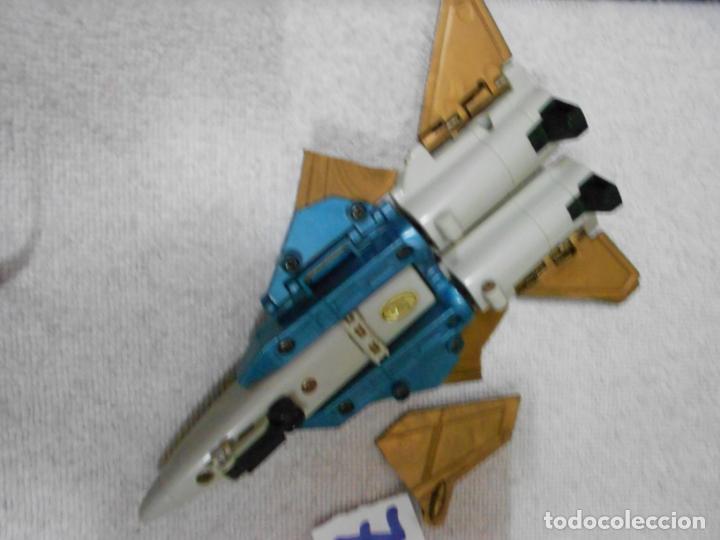 Figuras y mu&ntilde;ecos Transformers: ANTIGUO TRANSFORMERS AVION MILITAR - Foto 3