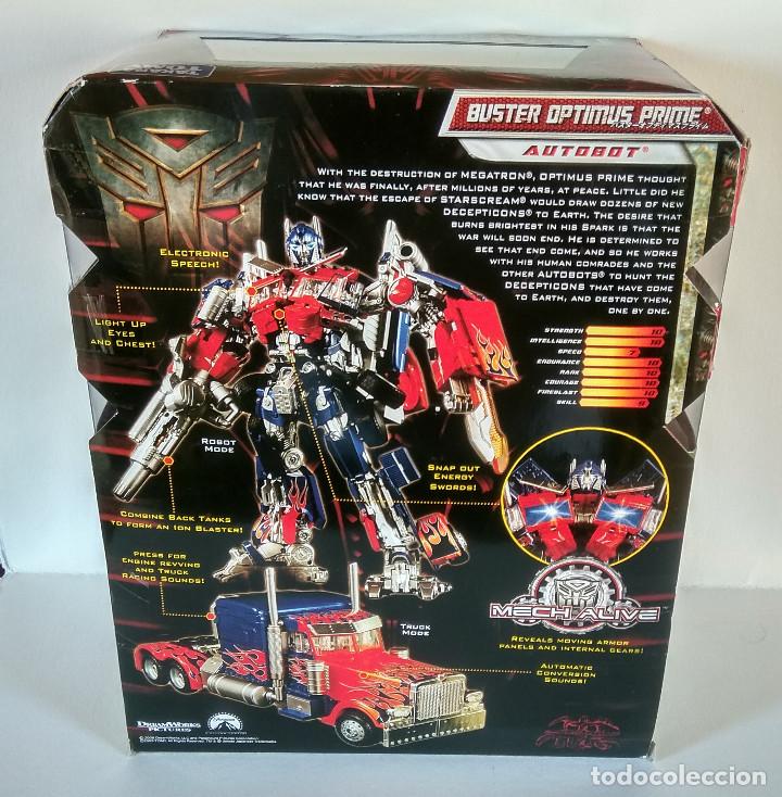 Figuras y mu&ntilde;ecos Transformers: TRANSFORMERS ROTF: BUSTER OPTIMUS PRIME (VERSION KO) 2009, LEADER CLASS, HASBRO, ELECTRONICO - Foto 3