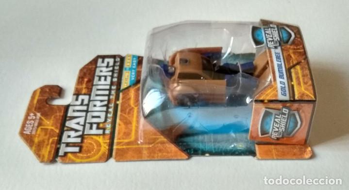 Figuras y mu&ntilde;ecos Transformers: TRANSFORMERS 2010 - GOLD BUMBLEBEE (GOLDBUG) - REVEAL THE SHIELD - NUEVO !! - Foto 3