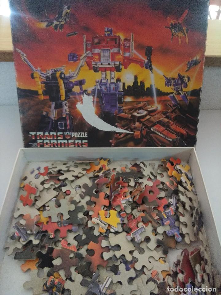 Figuras y mu&ntilde;ecos Transformers: TRANSFORMERS PUZZLE 200 PIEZAS MB. - Foto 2